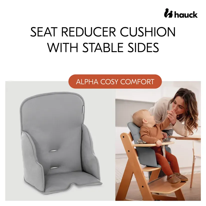 Hauck Alpha Cosy Comfort - Stretch Grey - Image 2