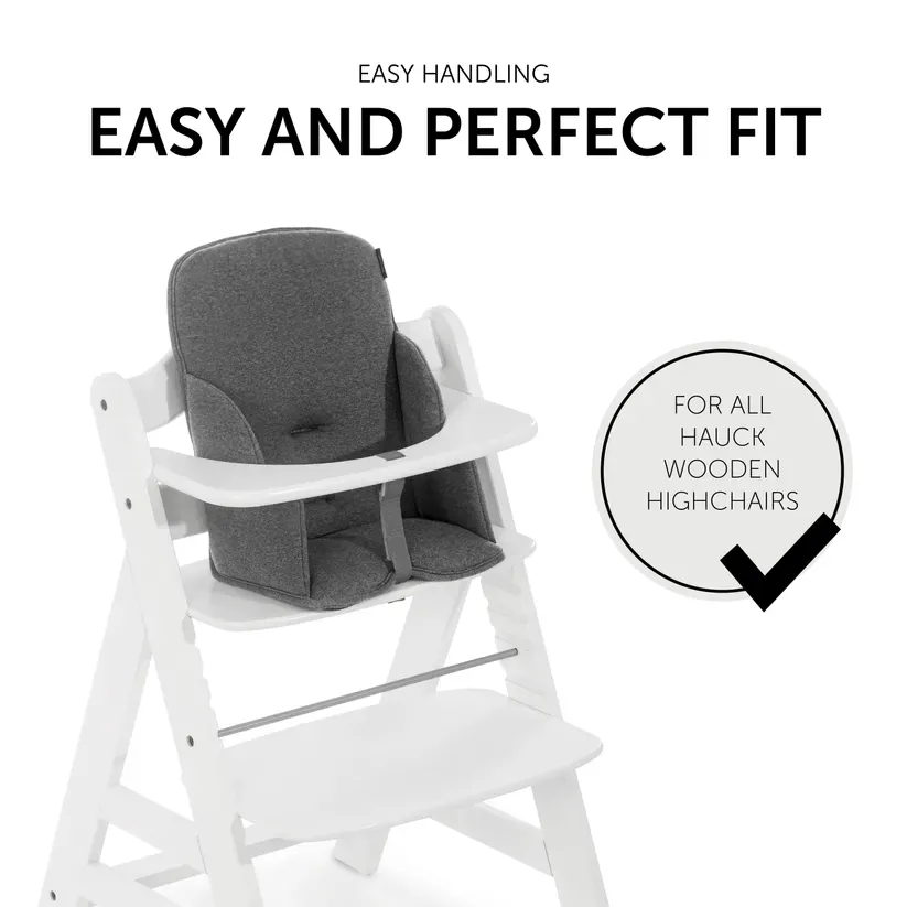 Hauck Alpha Cosy Select - Jersey Charcoal - Image 8