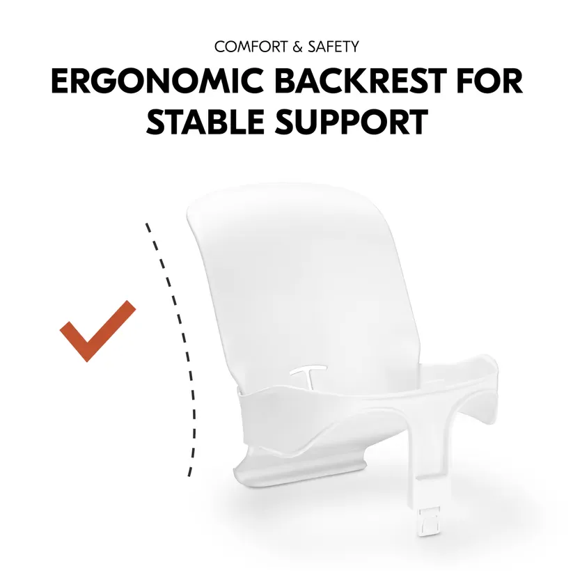 Hauck Highchair Baby Seat - White - Image 5