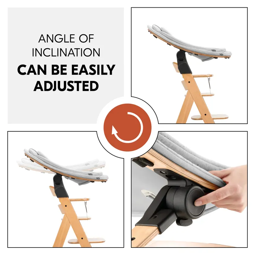 Hauck Highchair Bouncer Eco - Light Grey - Image 10