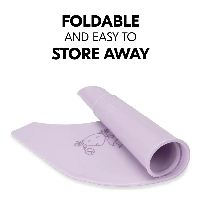 Hauck Highchair Tray Mat - Crab, Lavender - Image 8