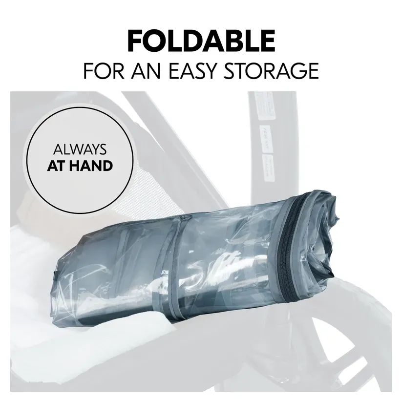 Hauck Pushchair Raincover (4 Wheeler) - Image 8