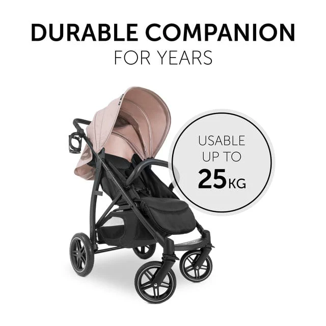 Hauck Rapid 4D Pushchair - Rose - Image 8
