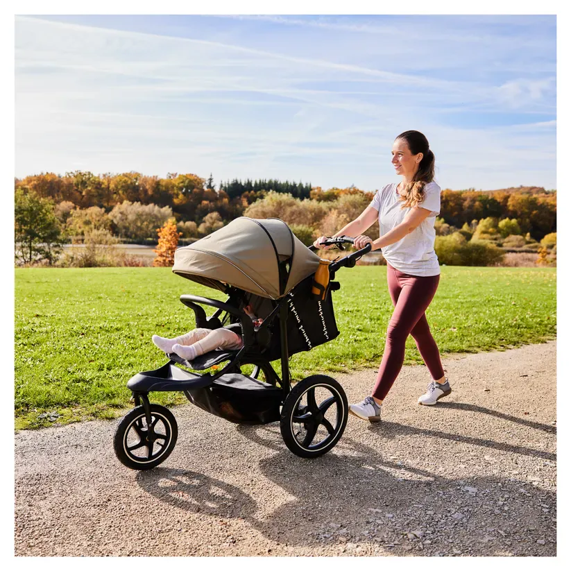 Hauck Runner 3 Pushchair - Olive - Image 11