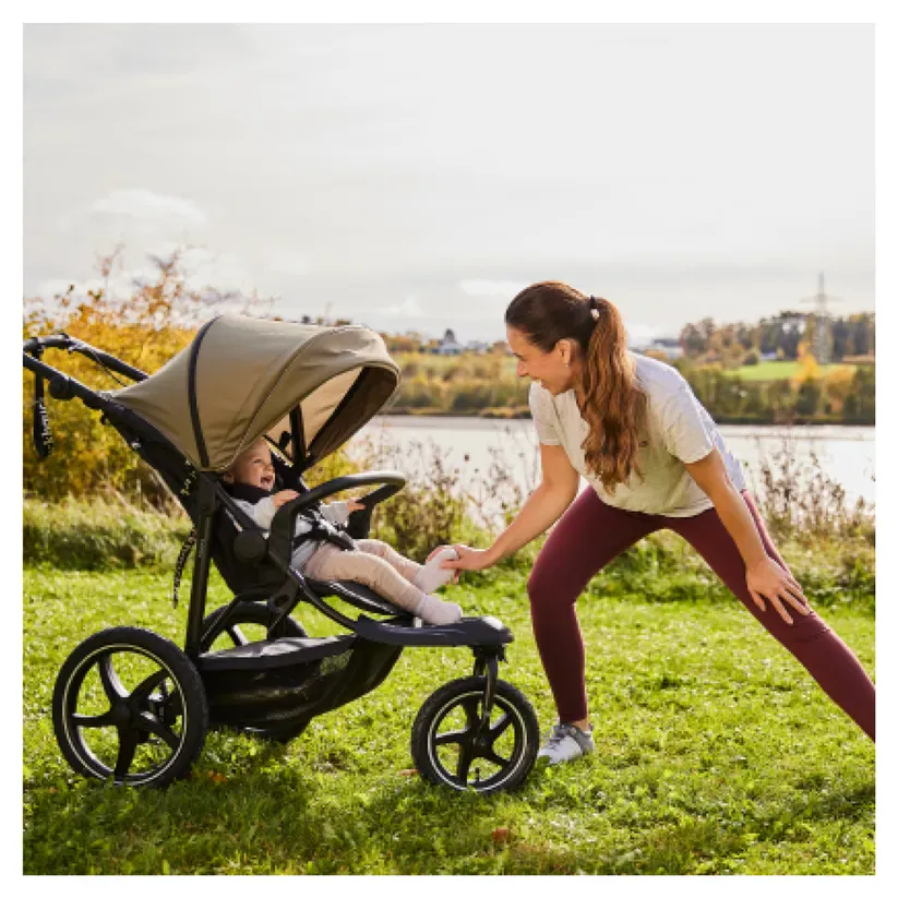 Hauck Runner 3 Pushchair - Olive - Image 14