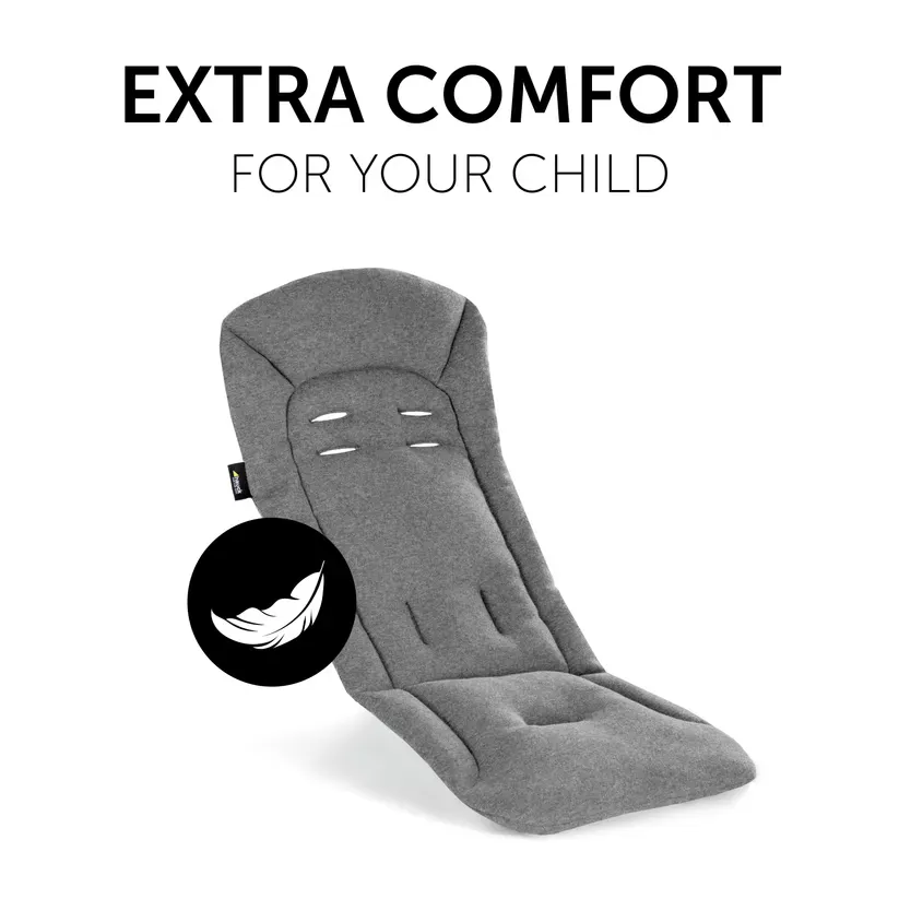 Hauck Seat Liner - Charcoal - Image 5