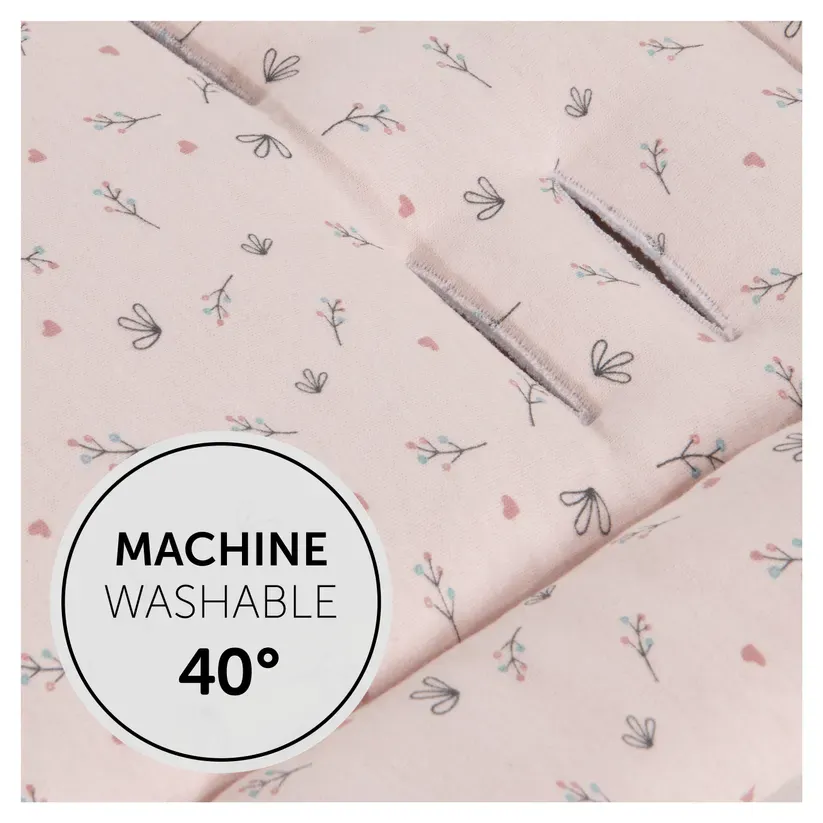 Hauck Seat Liner - Flowers Rose - Image 7