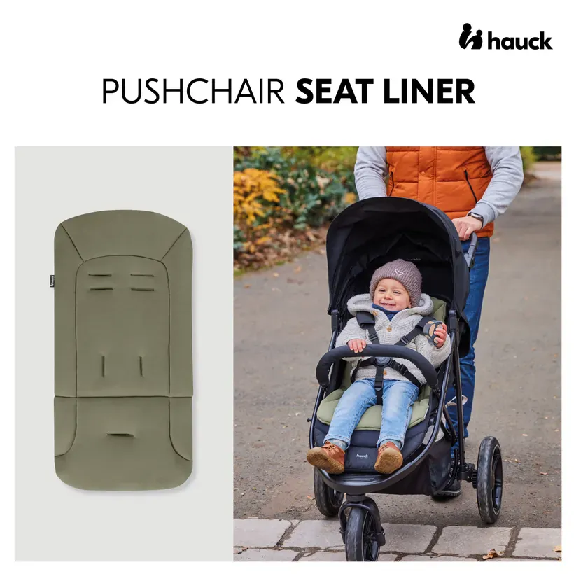 Hauck Seat Liner - Olive - Image 2