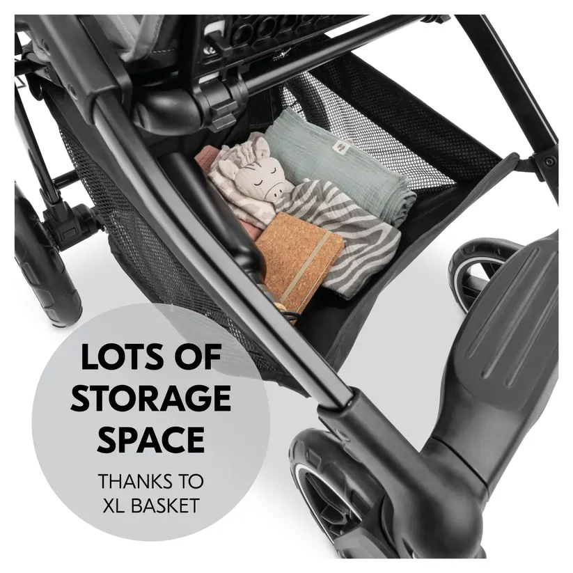 Hauck Shop N Care Pushchair - Grey - Image 8