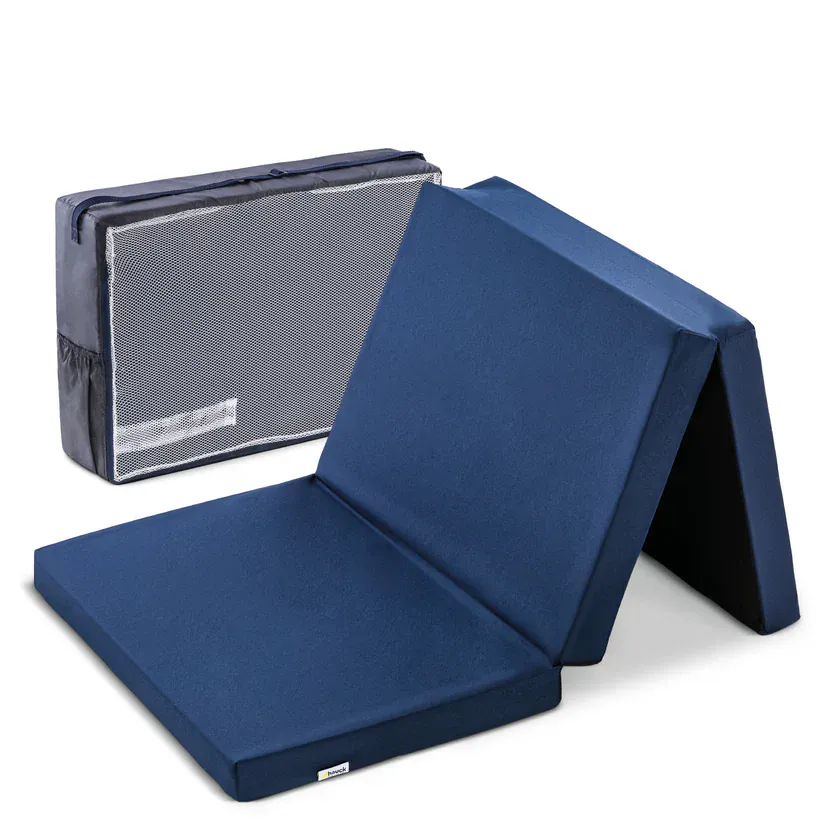 Hauck Sleeper Folding Travel Cot Mattress - Navy