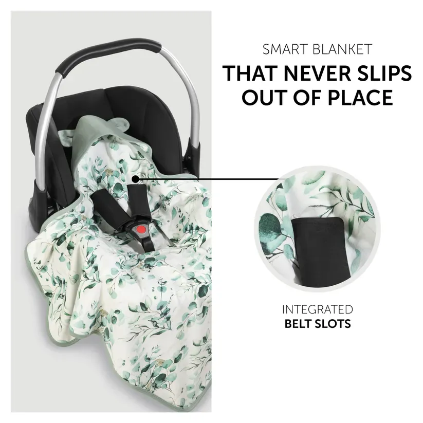 Hauck Snuggle N Dream - Leaves Mint - Image 3