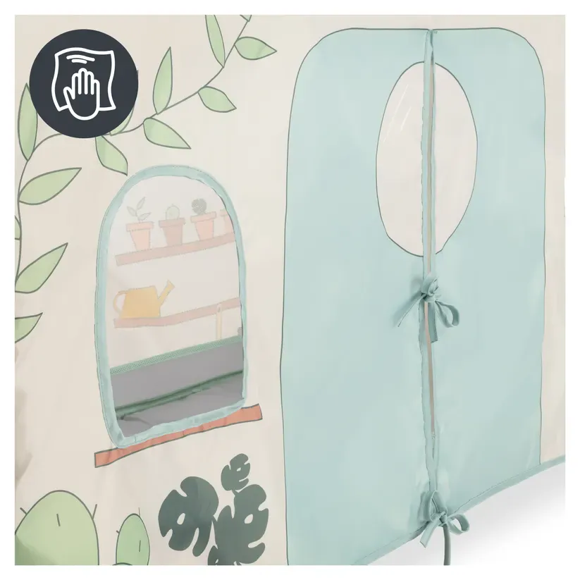 Hauck Travel Bed Cover - Plants - Image 9