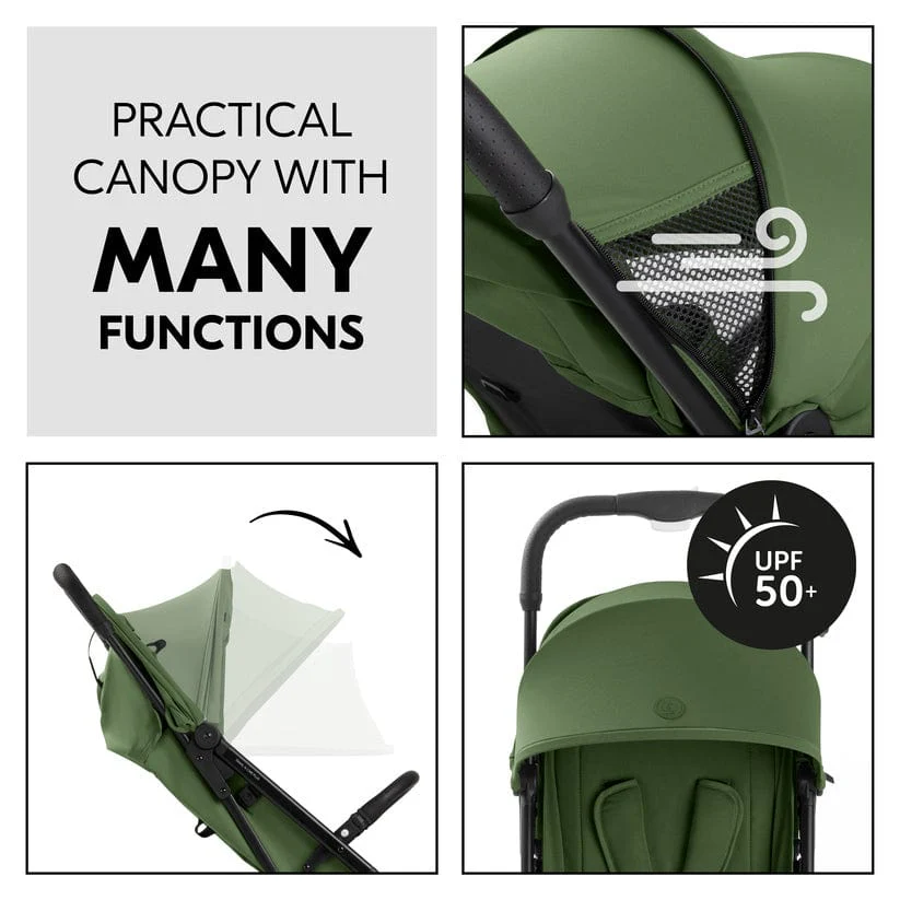 Hauck Travel N Care Plus Pushchair - Green - Image 9