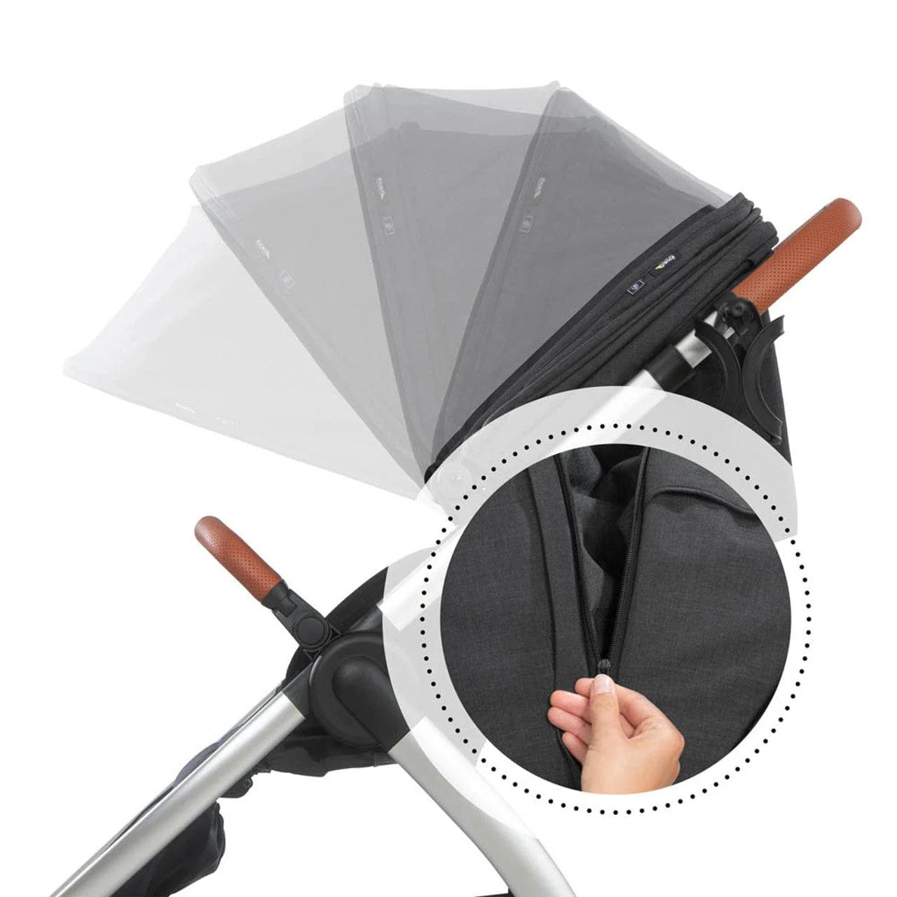 Hauck Uptown Pushchair - Black - Image 5