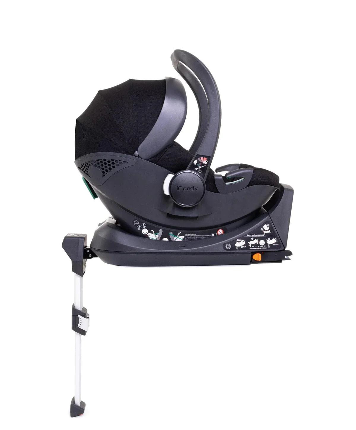 iCandy Cocoon Car Seat and Base - Black - Image 3
