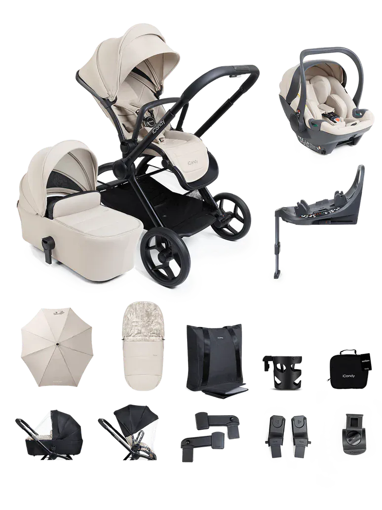 iCandy Core 2 (Cocoon 360) Travel System - Sandstone