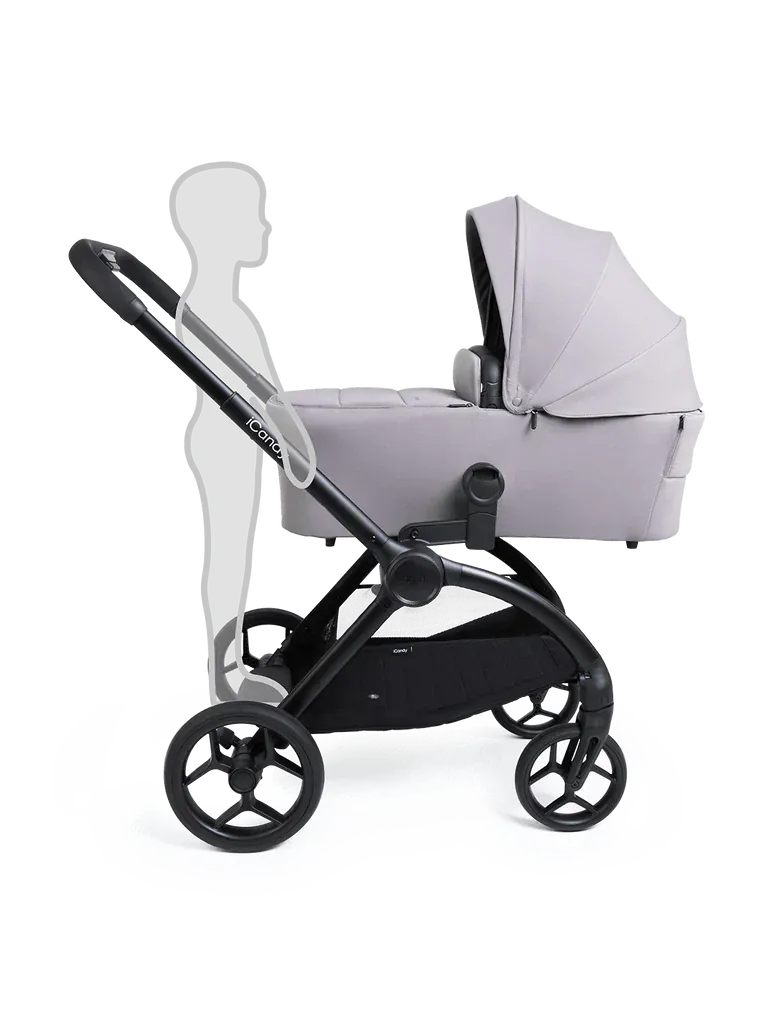 iCandy Core 2 Pushchair & Carrycot - Storm Grey - Image 2