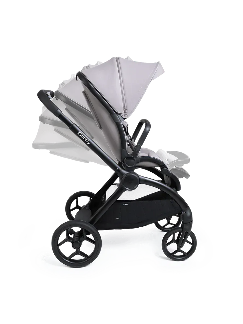 iCandy Core 2 Pushchair & Carrycot - Storm Grey - Image 8