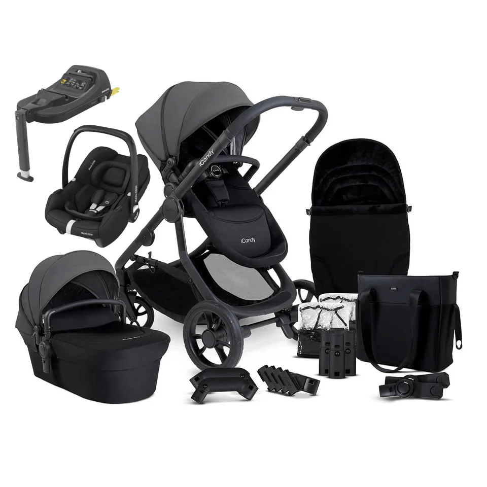 iCandy Orange 4 Cabriofix i-Size and Base Travel System - Fossil