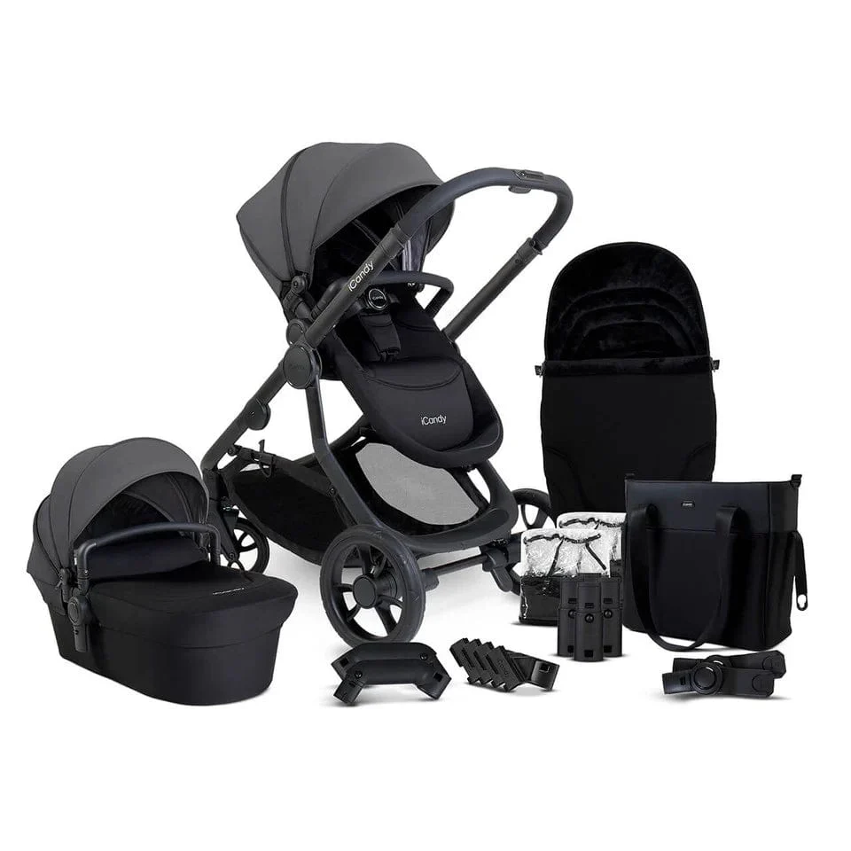 iCandy Orange 4 Cabriofix i-Size and Base Travel System - Fossil - Image 2