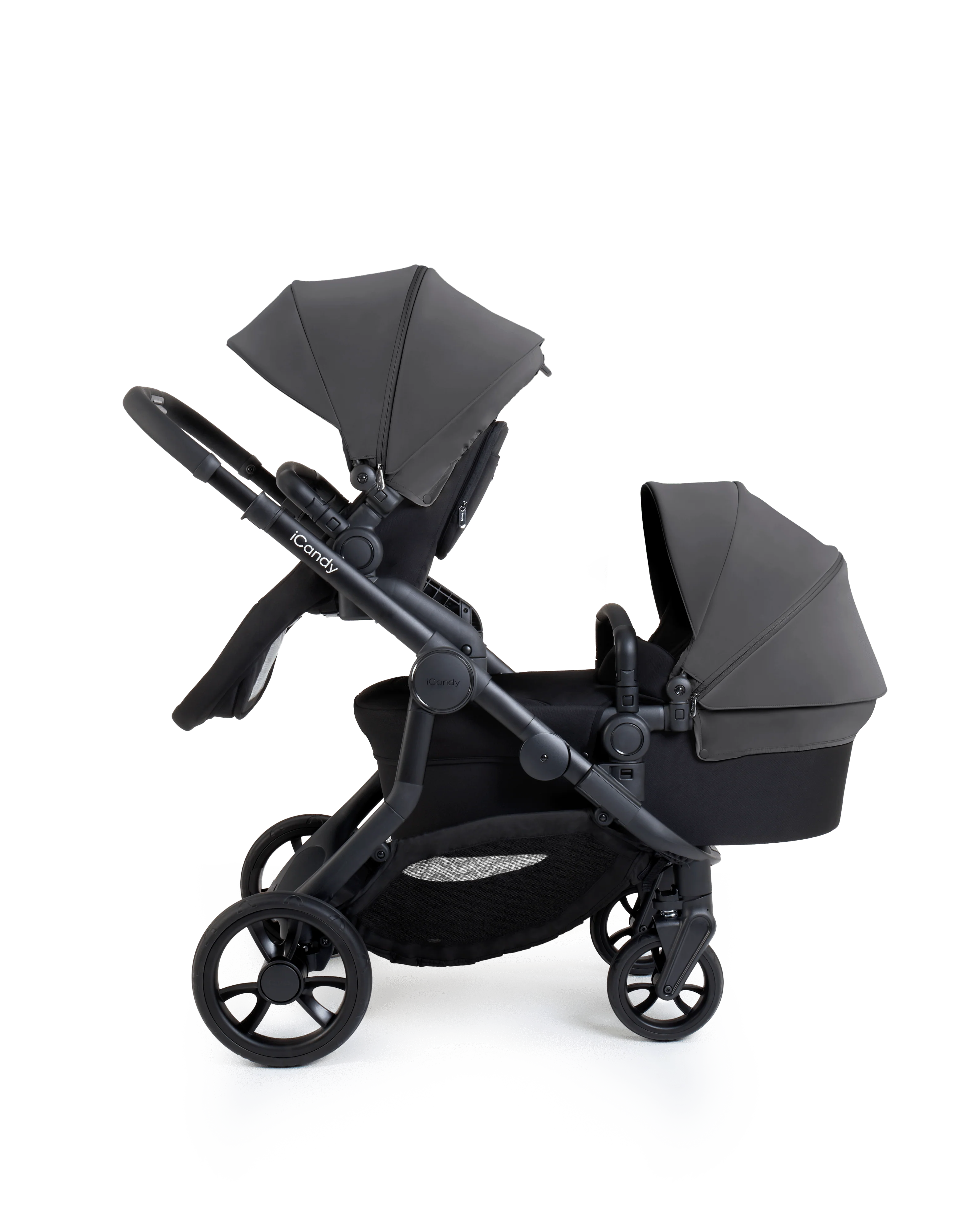 iCandy Orange 4 Double Pushchair - Fossil - Image 10