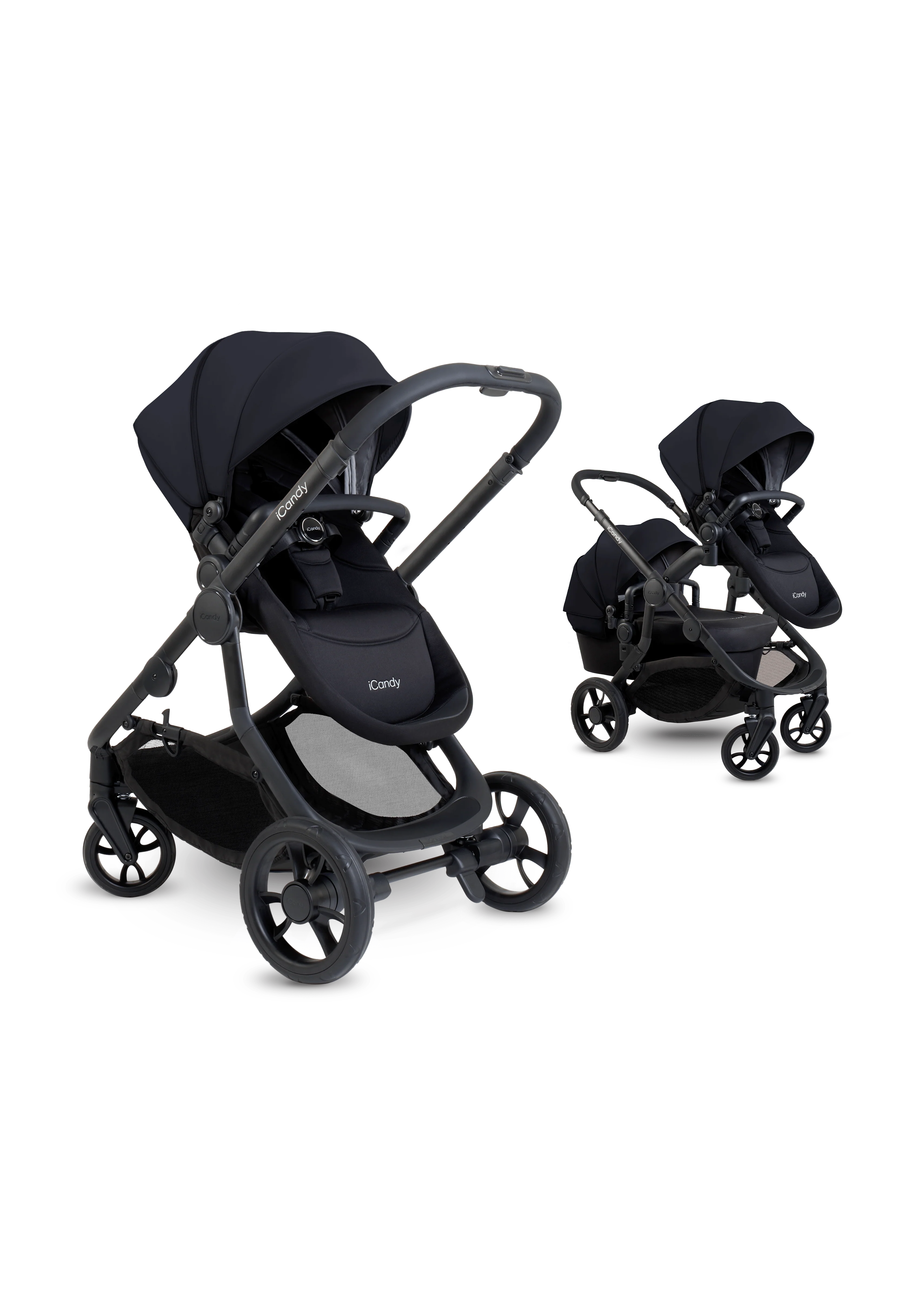 iCandy Orange 4 Pram and Pushchair - Black Edition - Image 2