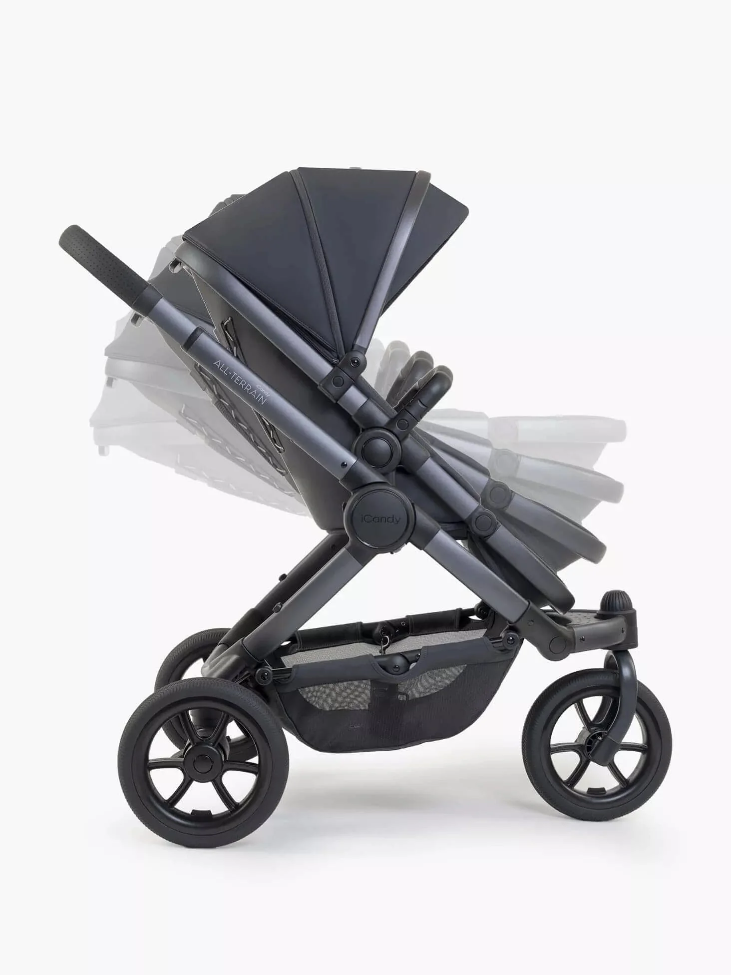 iCandy Peach 7 All-Terrain (Cocoon) Travel System - Storm - Image 4