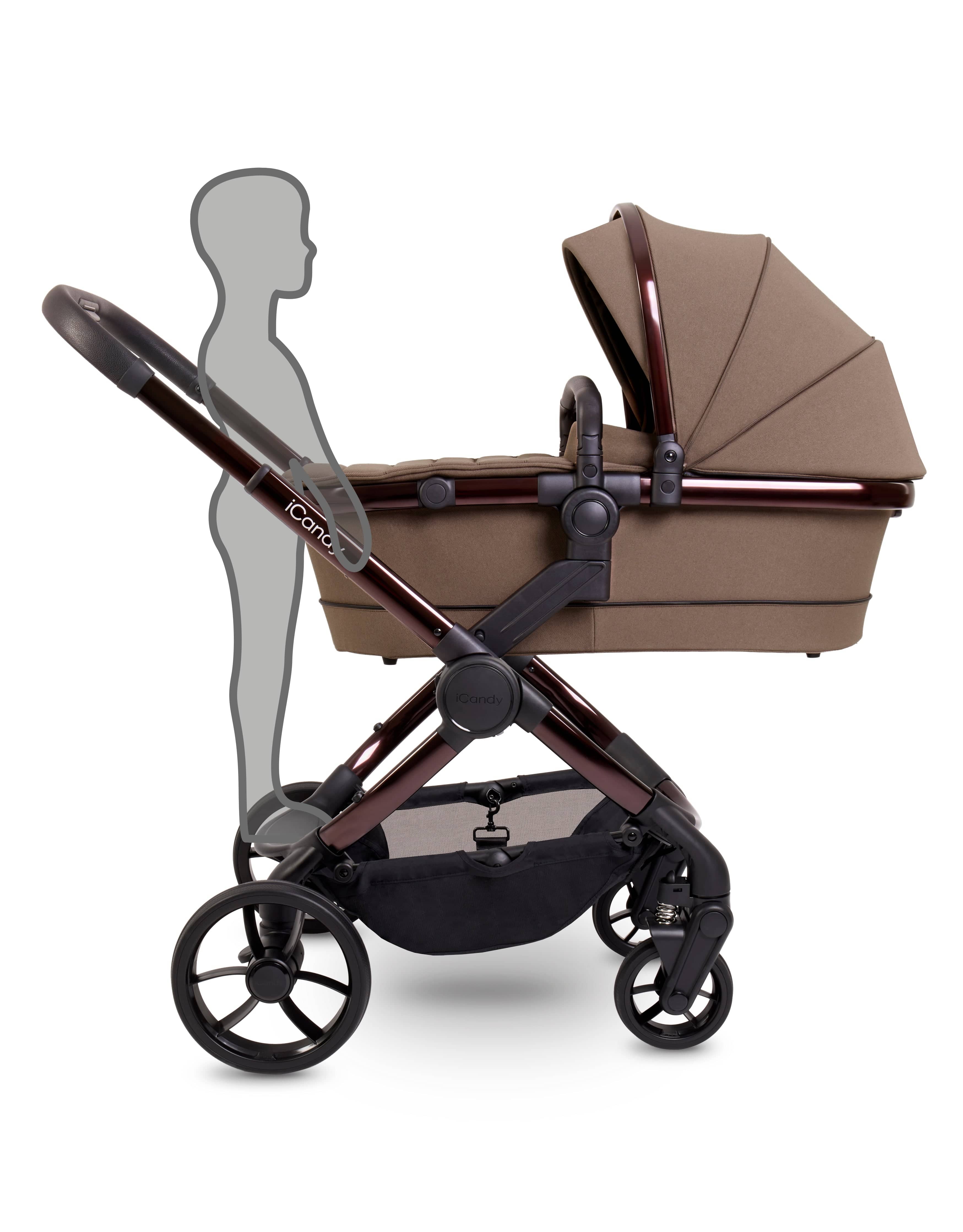 iCandy Peach 7 Cybex Cloud T Complete Travel System Bundle - Coco - Image 5