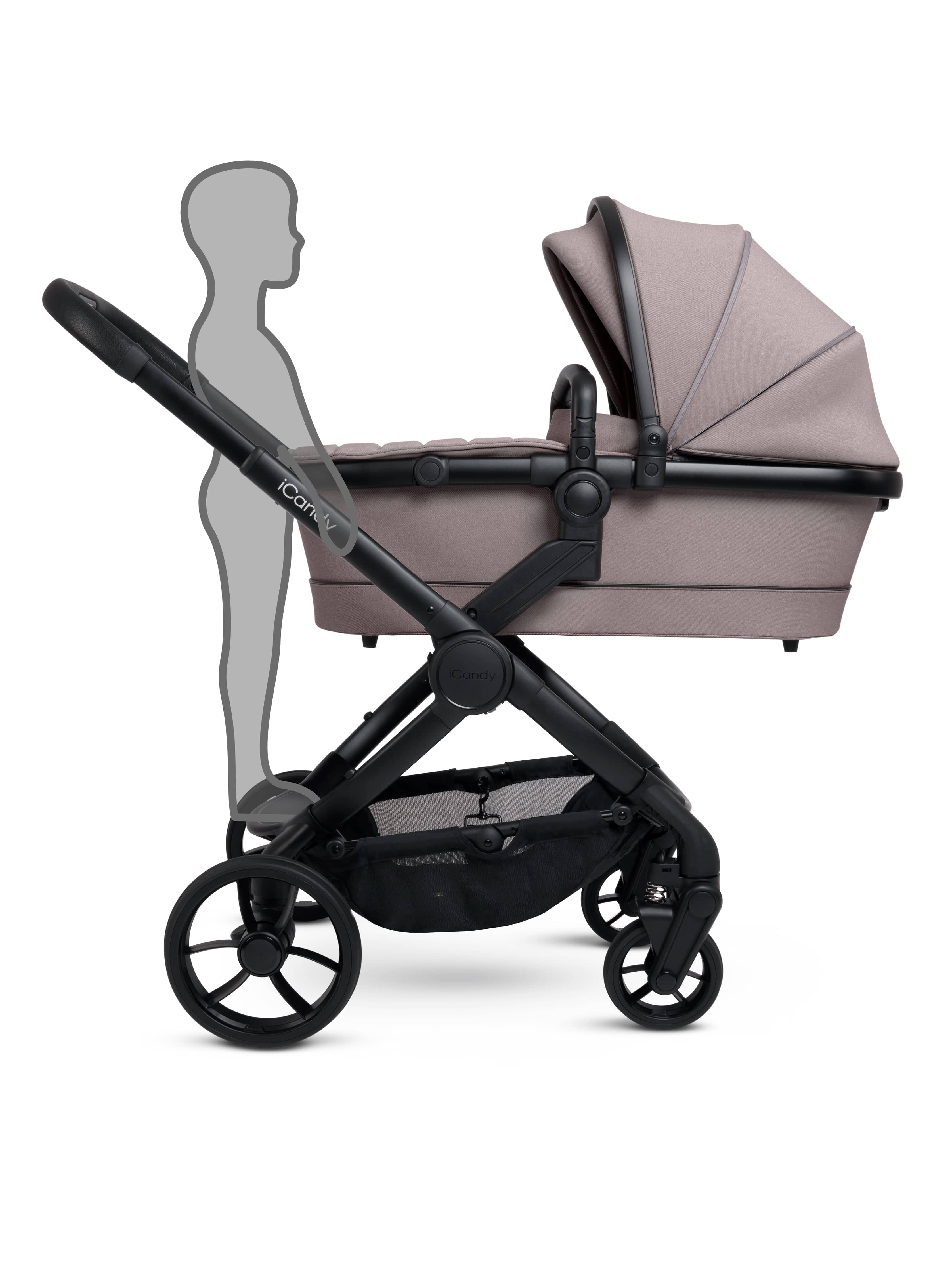 iCandy Peach 7 (Cocoon) Travel System - Porcini - Image 3