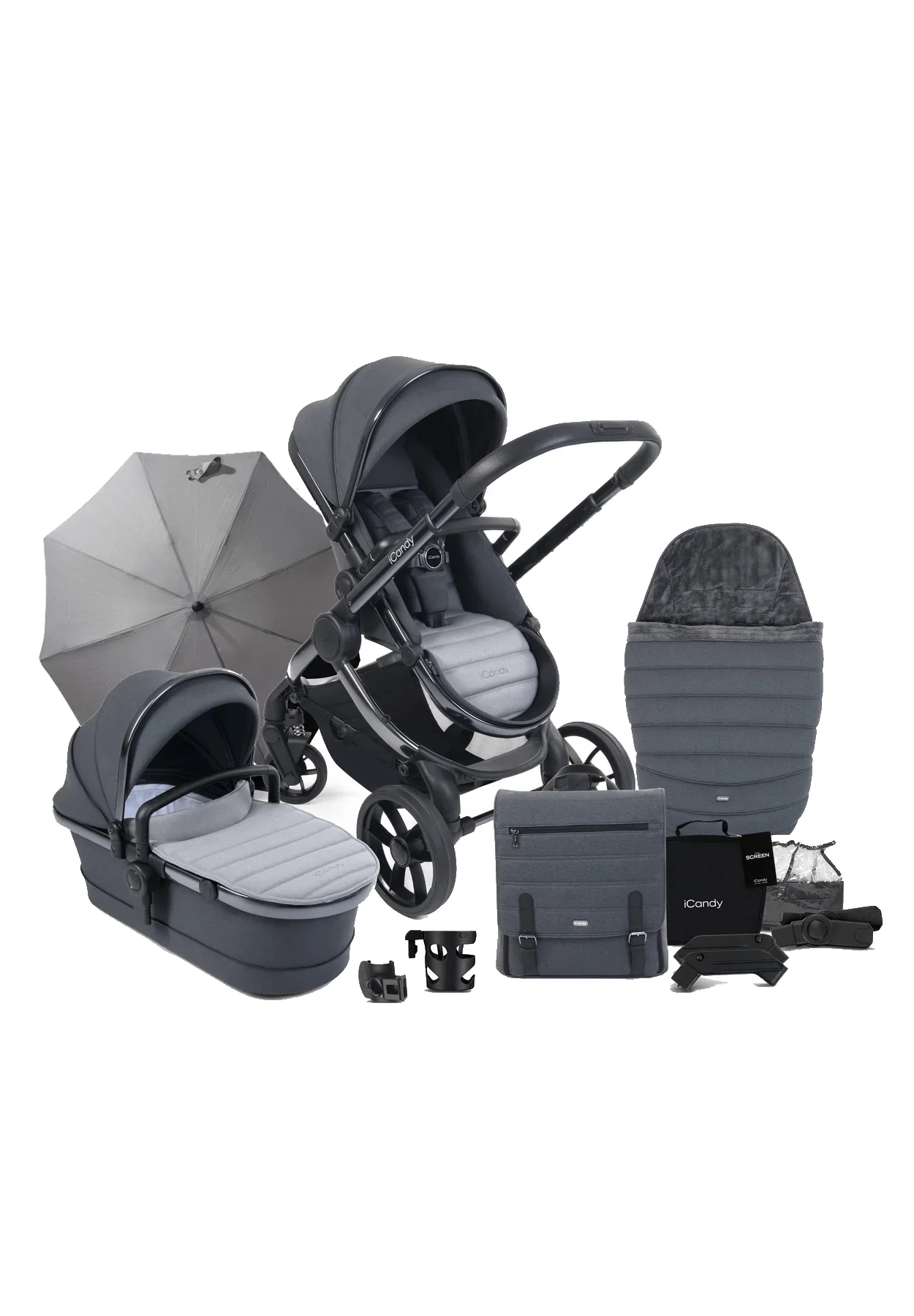 iCandy Peach 7 Complete Bundle - Phantom / Truffle