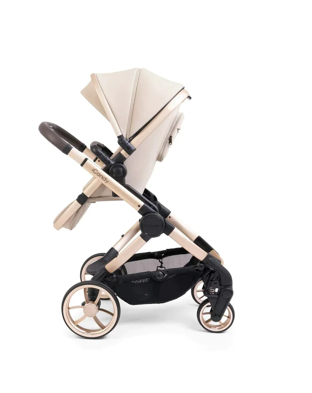 iCandy Peach 7 Cybex Cloud T Complete Travel System Bundle - Biscotti - Image 4