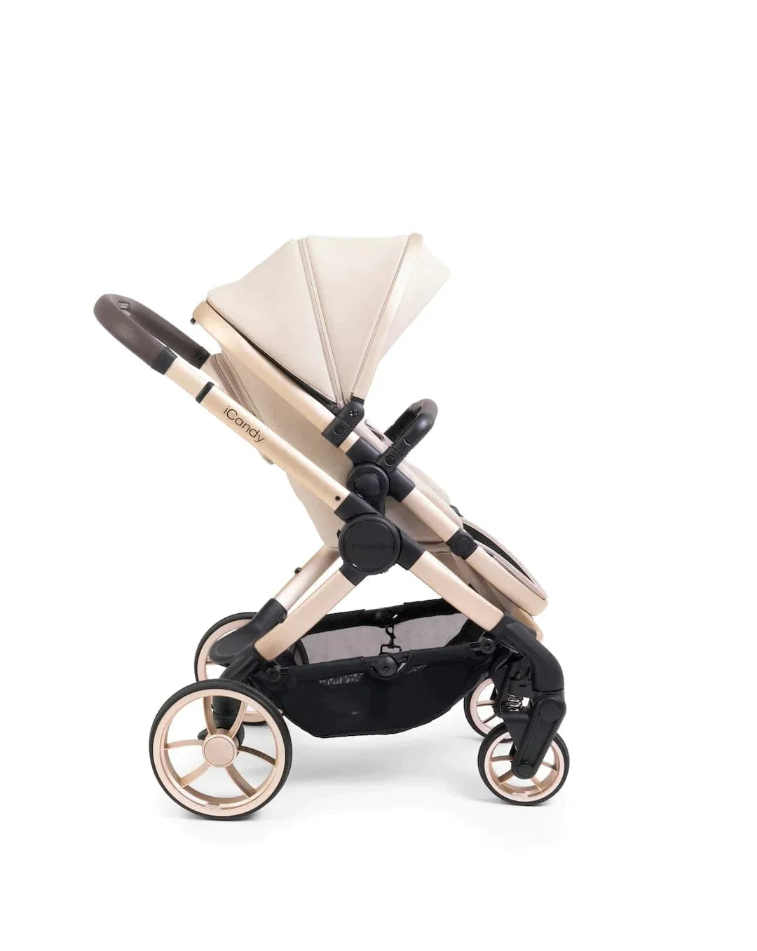 iCandy Peach 7 Cybex Cloud T Complete Travel System Bundle - Biscotti - Image 6