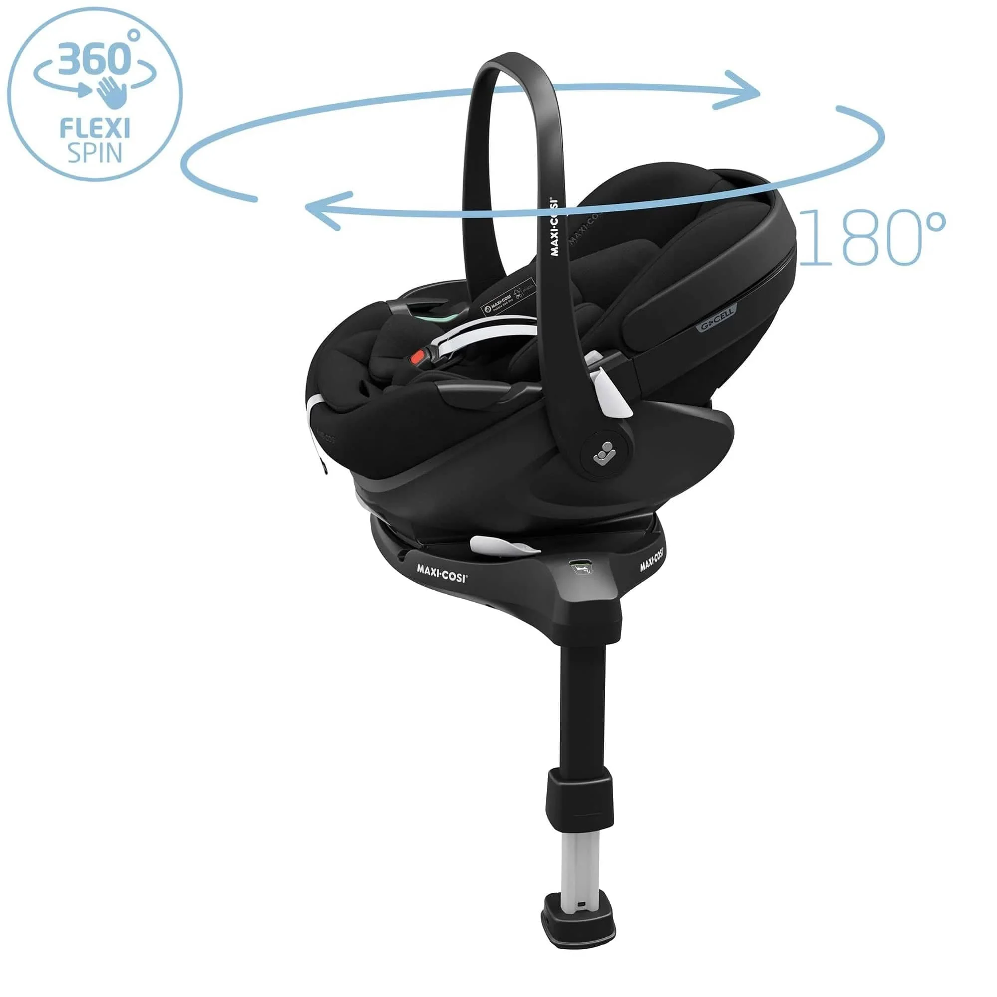 iCandy Peach 7 Maxi Cosi Pebble 360 PRO 2 Complete Travel System Bundle - Biscotti - Image 12