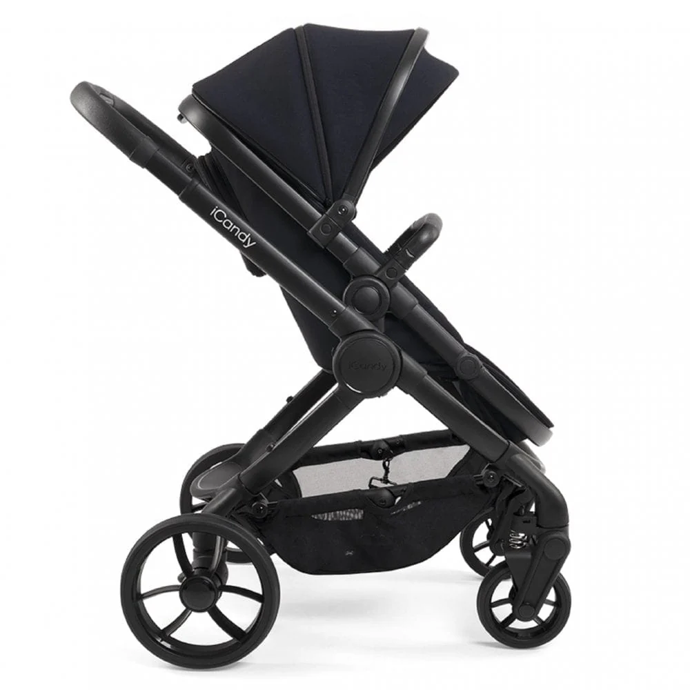 iCandy Peach 7 Maxi Cosi Cabriofix i-Size Travel System Bundle - Black Edition - Image 5