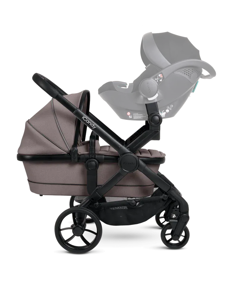 iCandy Peach 7 Twin Pushchair - Porcini - Image 5