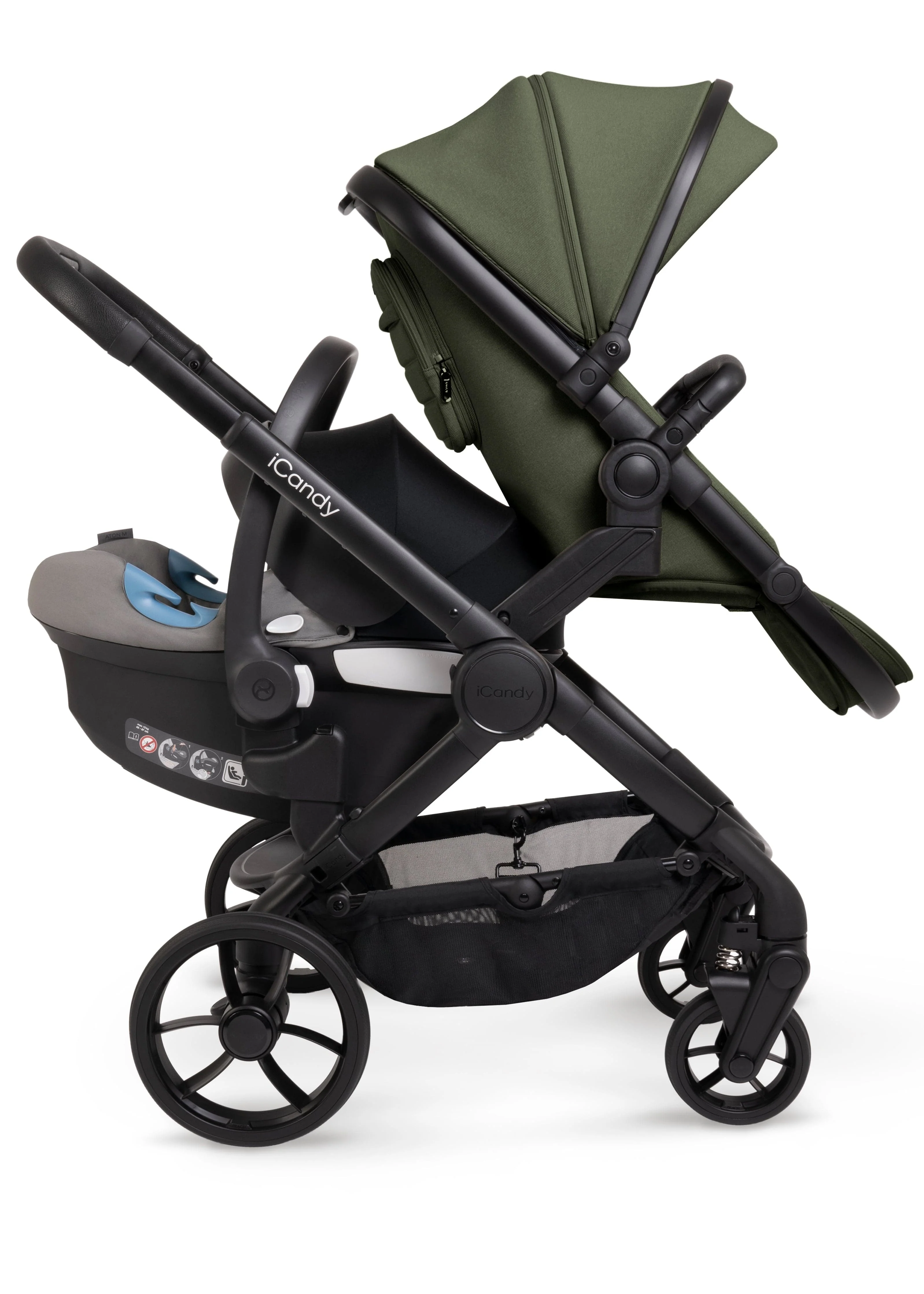 iCandy Peach 7 Twin Travel System (Cocoon) Bundle - Ivy - Image 4