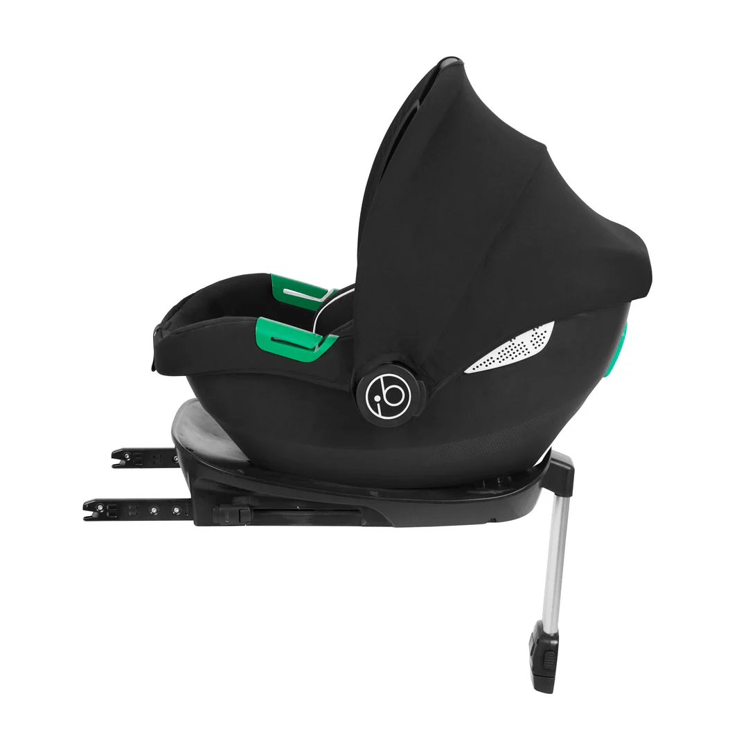 IcIckle Bubba Stomp Luxe 12 Piece Travel System with i-Size Cirrus Car Seat & ISOFIX Base - Black / Stone / Tan - Image 15