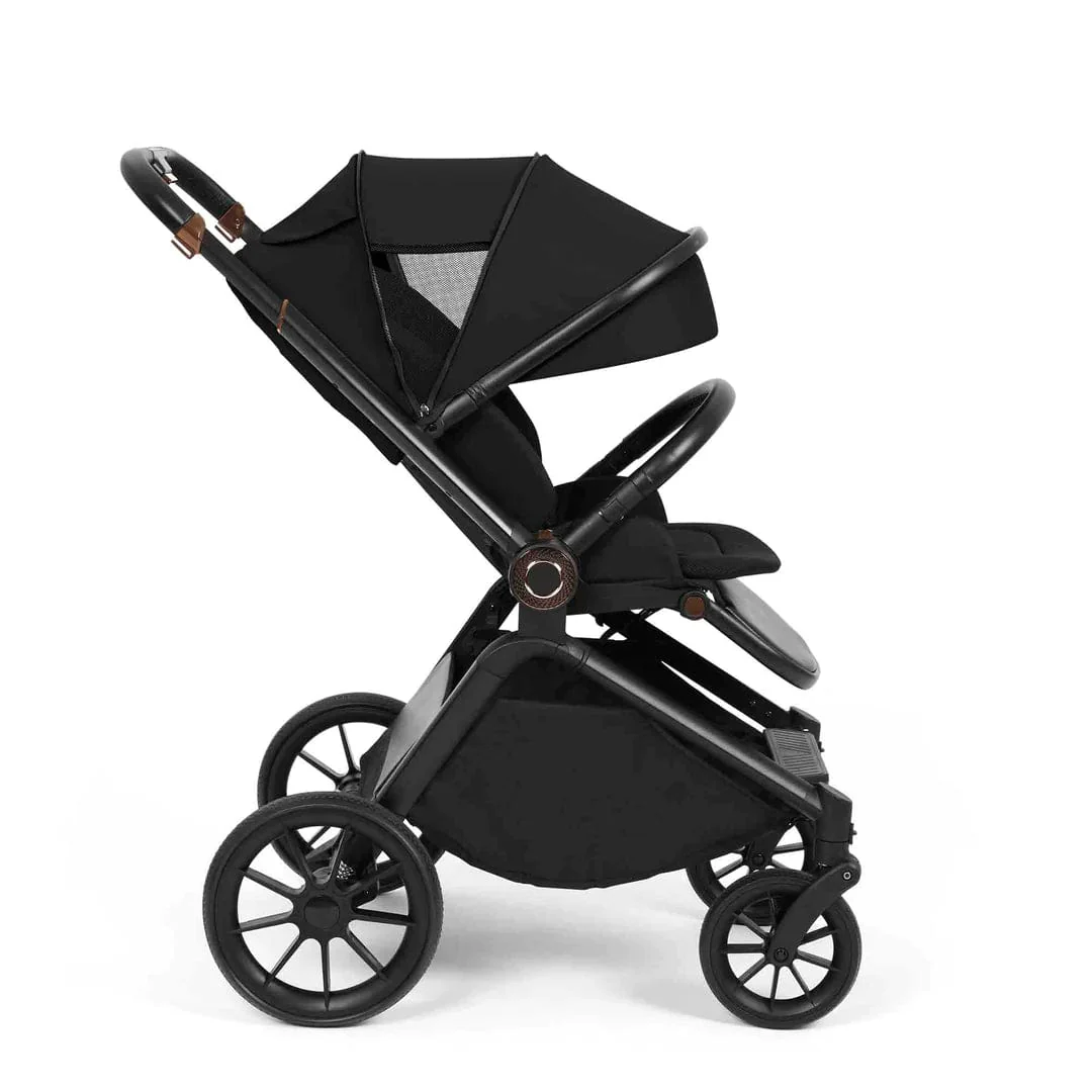 Ickle Bubba Altima 2 in 1 Pushchair & Carrycot - Black - Image 4