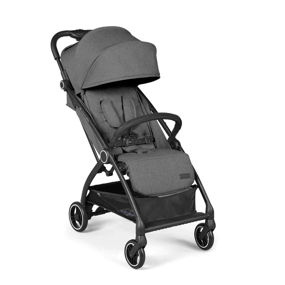 Ickle Bubba Aries Autofold Stroller - Graphite Grey - Image 2