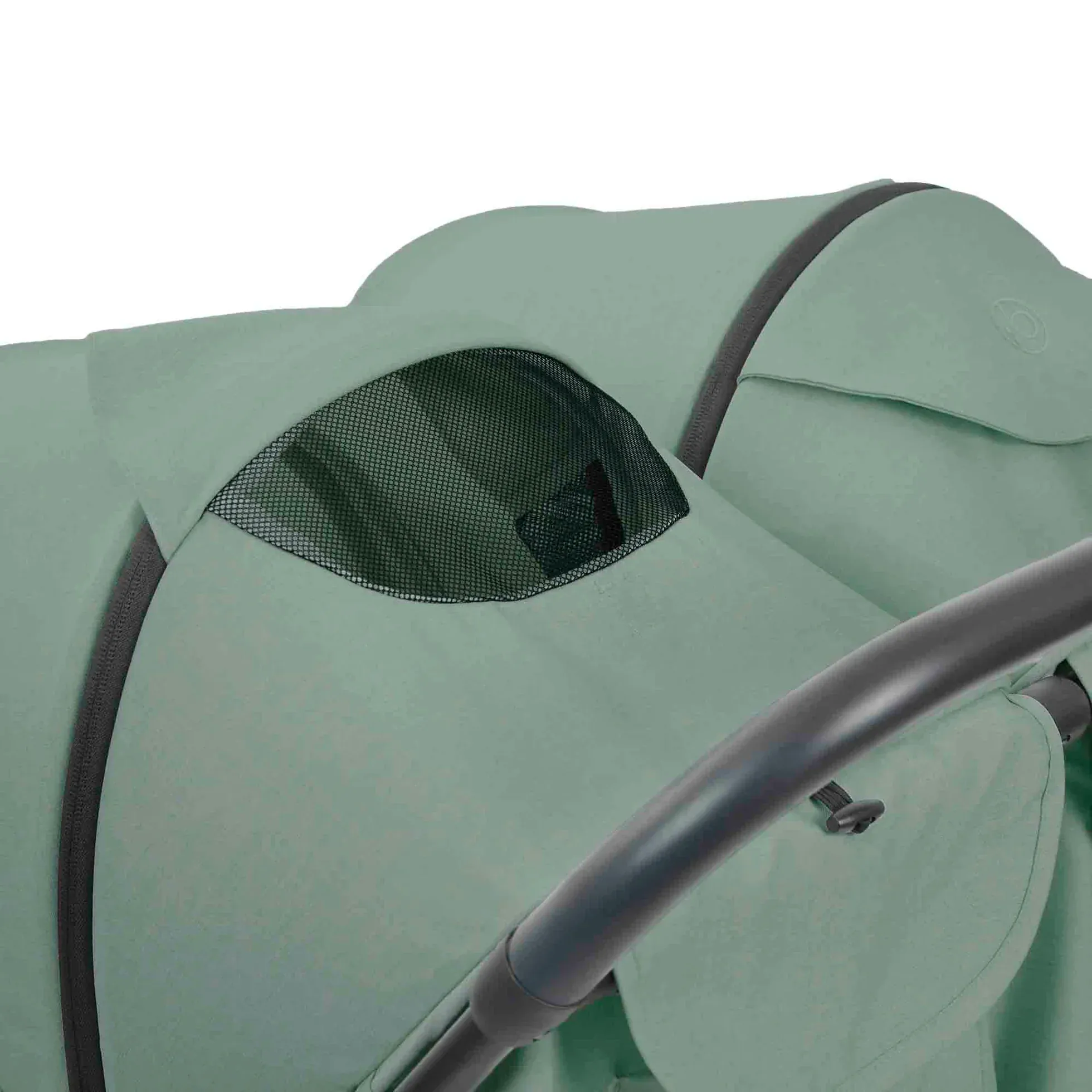 Ickle Bubba Aries Double Autofold Stroller - Sage Green - Image 7
