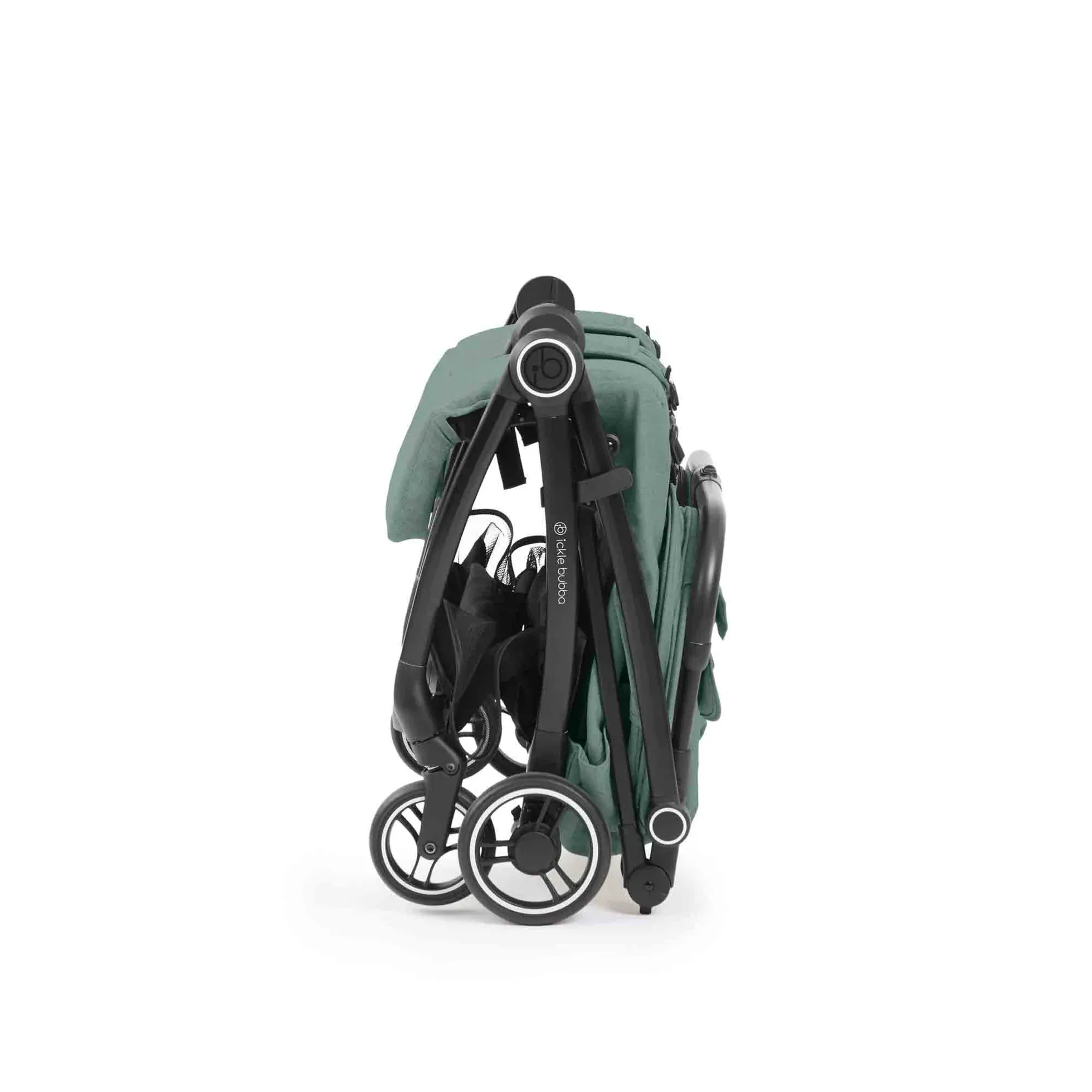 Ickle Bubba Aries Double Autofold Stroller - Sage Green - Image 9