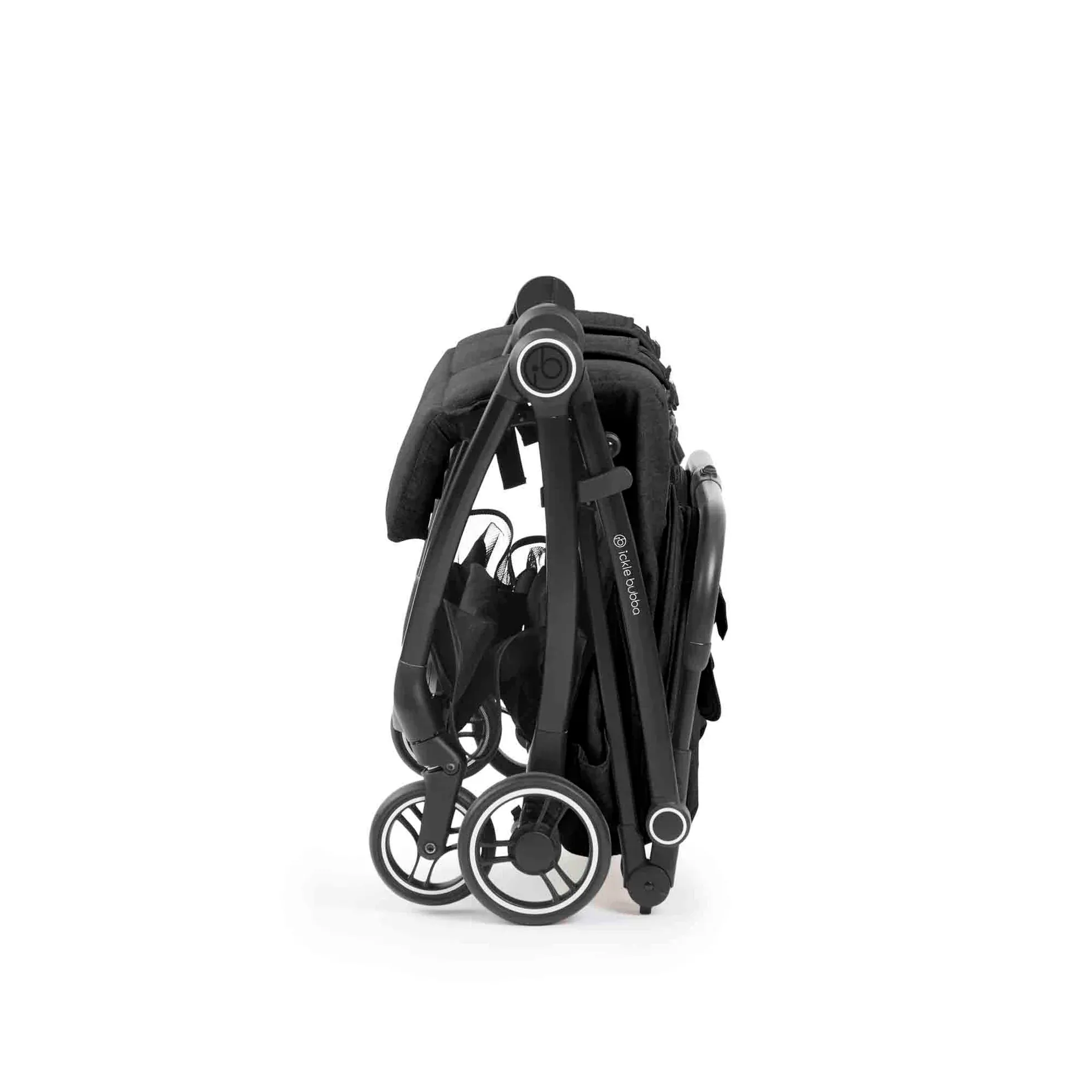 Ickle Bubba Aries Double Max Autofold Stroller - Graphite Grey - Image 11