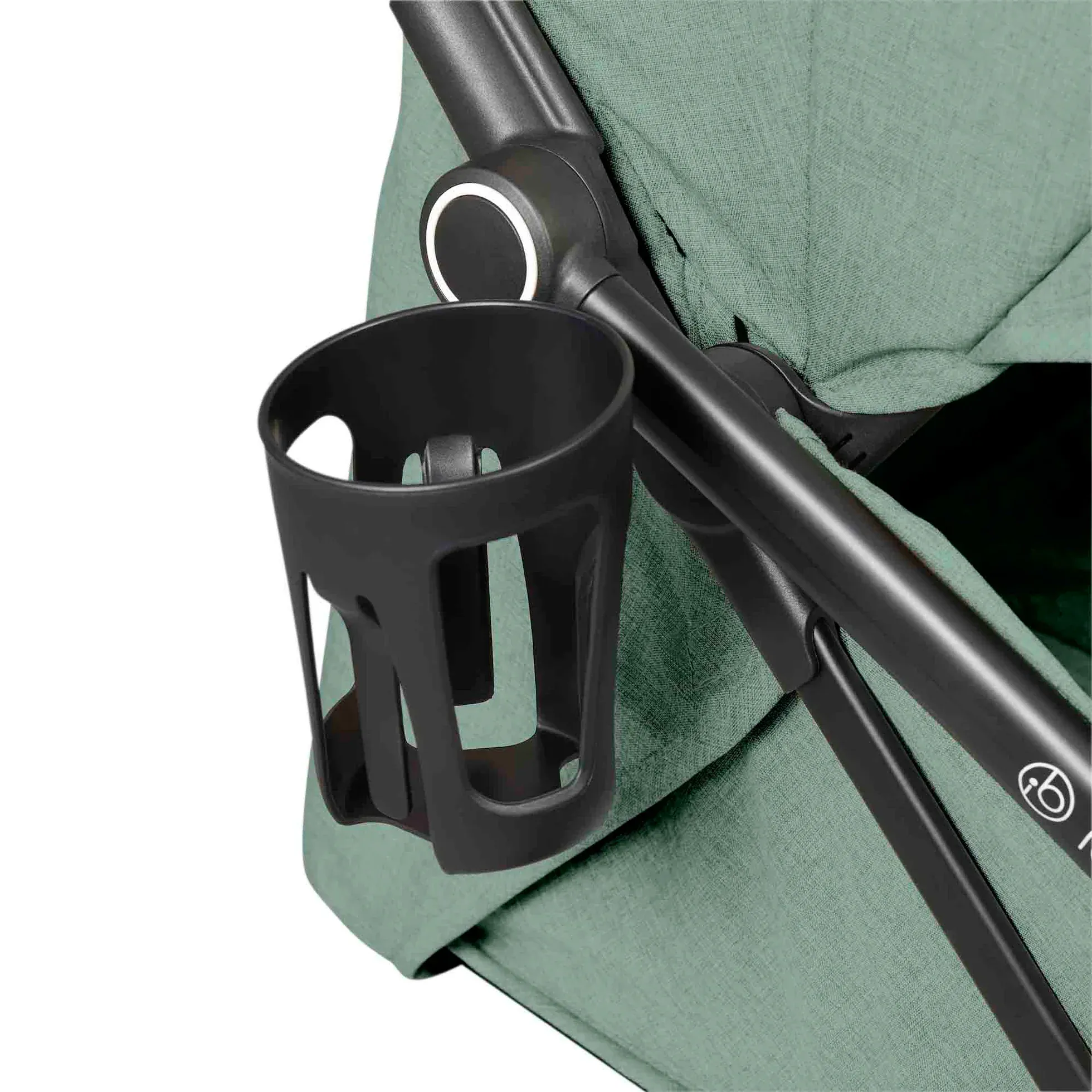 Ickle Bubba Aries Double Max Autofold Stroller - Sage Green - Image 10