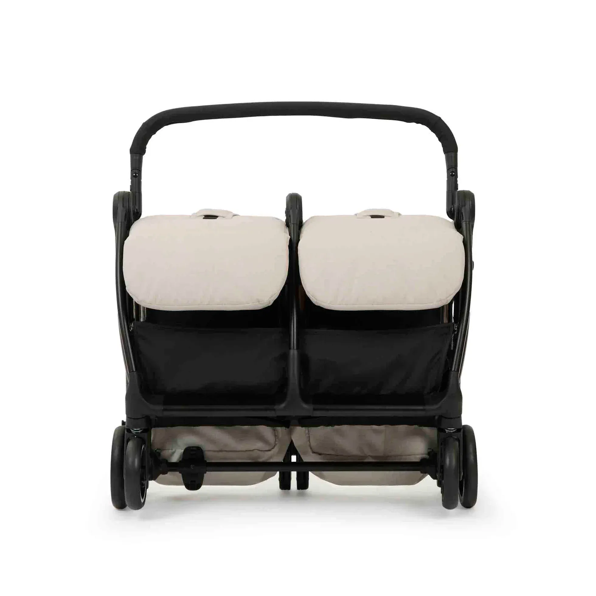 Ickle Bubba Aries Double Max Autofold Stroller - Stone - Image 11