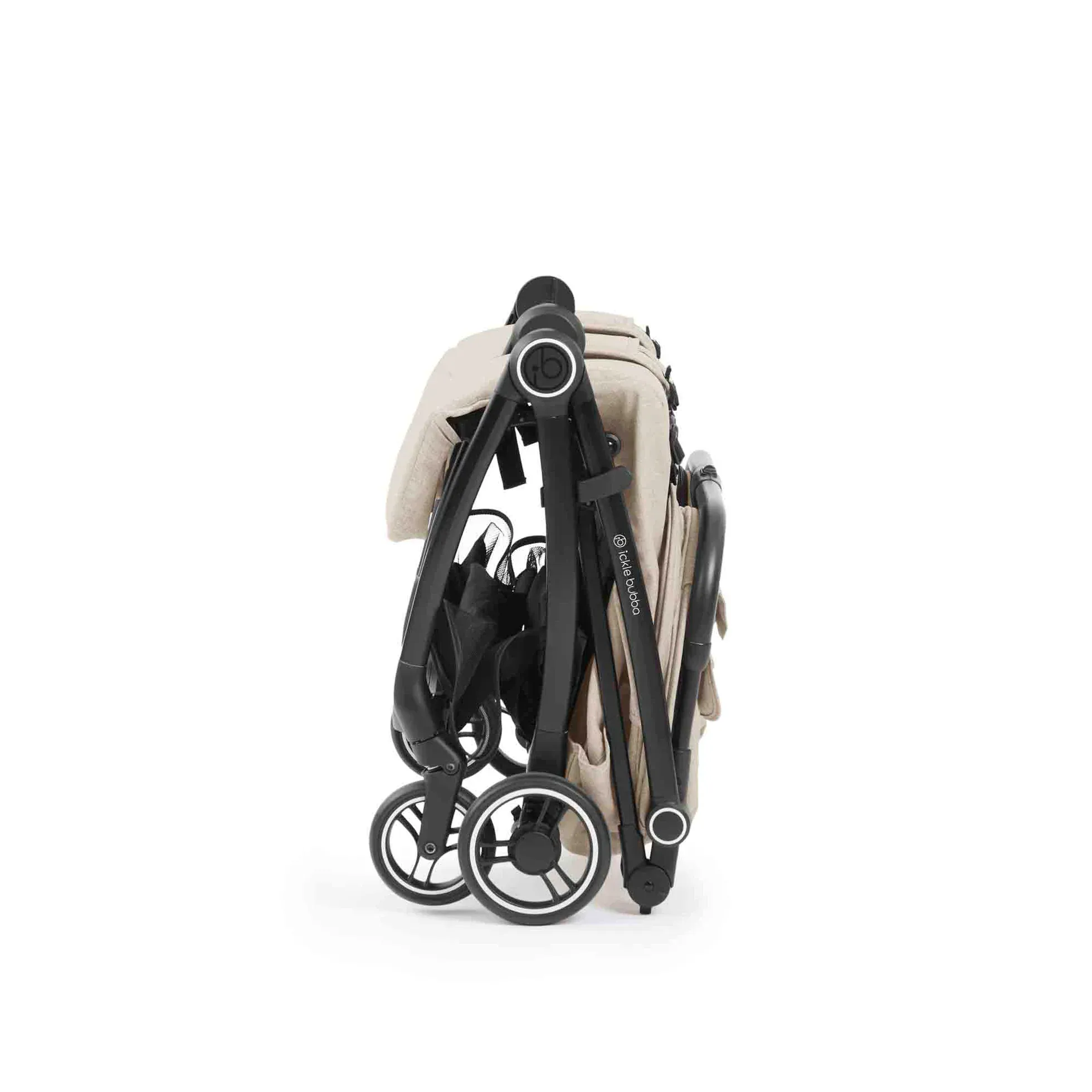 Ickle Bubba Aries Double Max Autofold Stroller - Stone - Image 12