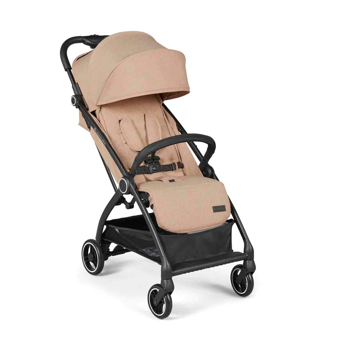 Ickle Bubba Aries Max Autofold Stroller - Biscuit - Image 3