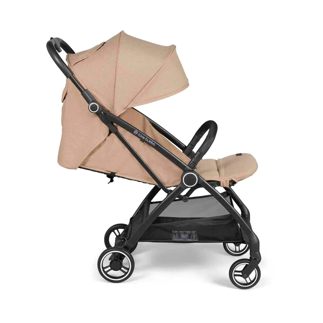 Ickle Bubba Aries Max Autofold Stroller - Biscuit - Image 6