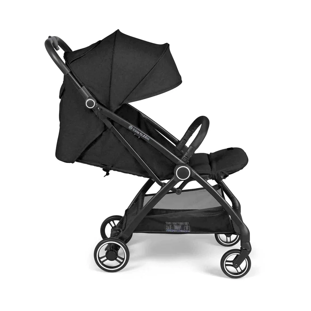 Ickle Bubba Aries Max Autofold Stroller - Black - Image 6