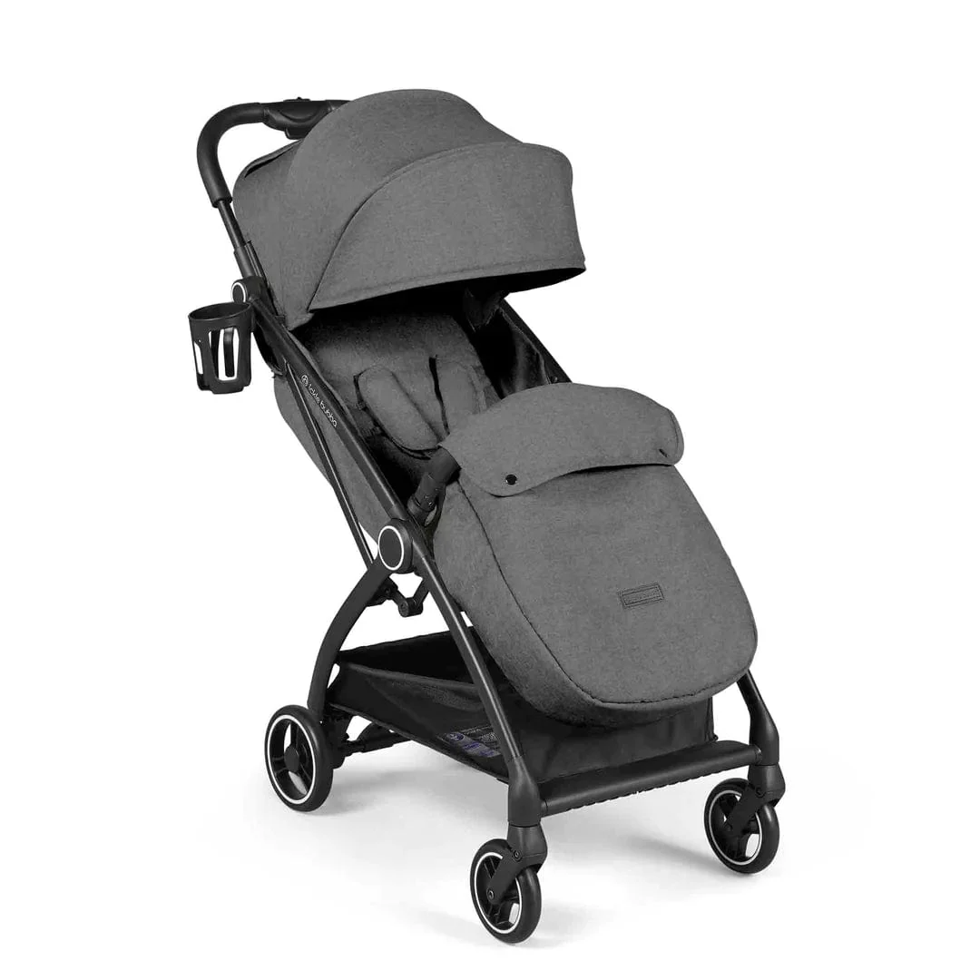 Ickle Bubba Aries Prime Autofold Stroller - Graphite Grey - Image 2