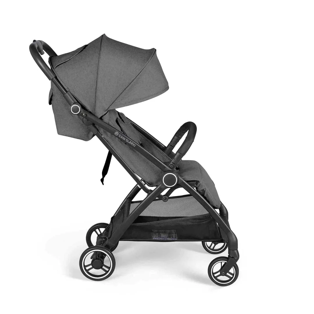 Ickle Bubba Aries Prime Autofold Stroller - Graphite Grey - Image 5